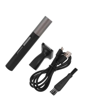 1pc Nose Hair Trimmer Nose Hair Tool Trimmer for Nose Hair Personal Care Device Nose Hair Cleaner Vibrissa Remover Nose Hair Cutter Nasal Cavity Cleaner Nose Hair Razor 13X1.6cm Black