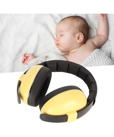Baby Hearing Protection Earmuffs - Lightweight Durable Foldable & Comfortable Noise Reducing Headphones for Concerts - Yellow - Buy Online on SooperMarket.com