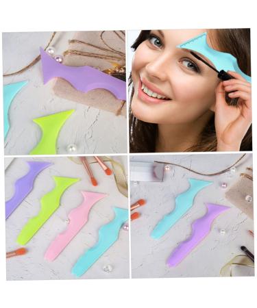 FRCOLOR Silicone Beauty Ruler - 2pcs Eyeliner Stencils & Eye Shadow Stickers | Perfect Makeup Tool for Flawless Eyeliner | International Shipping Available - Buy Online on SooperMarket.com