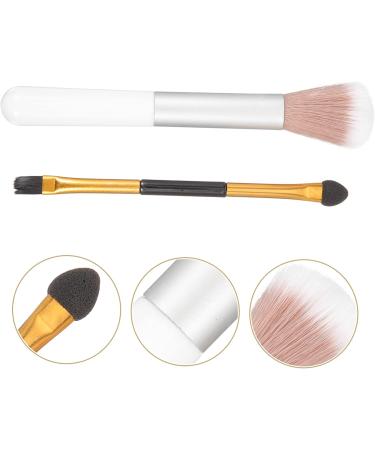 FOYTOKI 2pcs Makeup Brush Cream Concealer Brush Women Eye Shadow Brush Highlighter Brush Brow Brush Plastic - Buy Online on SooperMarket.com