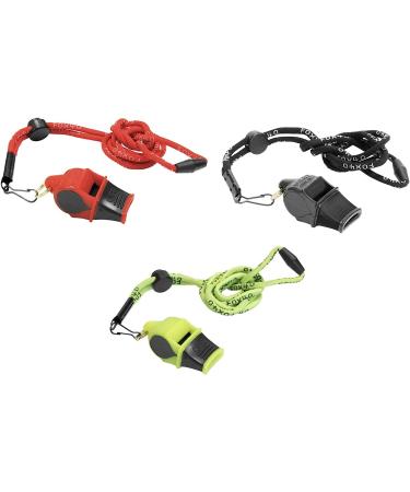Fox 40 Sonik Blast CMG Whistle with Lanyard - Red/Black | Loud Safety Whistle - Buy Online on SooperMarket.com