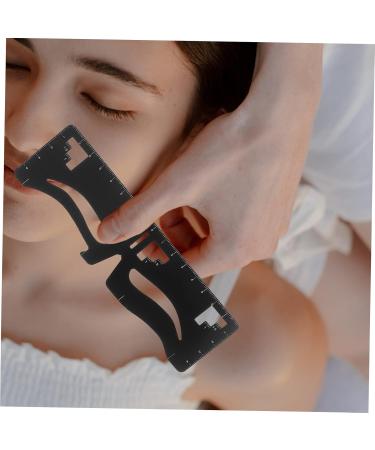 Angoily 4 Pcs Eyebrow Ruler Eyebrow Drawing Ruler Makeupset Eyebrow Corrector Card Eyebrow Trimming - Buy Online on SooperMarket.com
