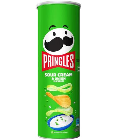 Pringles Original Tub 185g With Texas BBQ Tub 185g & Sour Cream & Onion Tub 185g (3 Pack Mixed Bundle) - Buy Online on SooperMarket.com