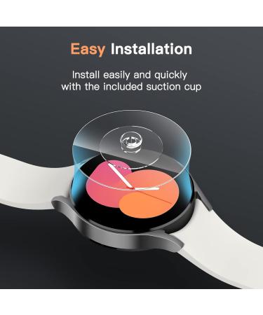JETech Samsung Galaxy Watch 5/4 40mm Screen Protector - 3 Pack Tempered Glass, HD Clear, 2.5D Round Edge - Buy Online on SooperMarket.com