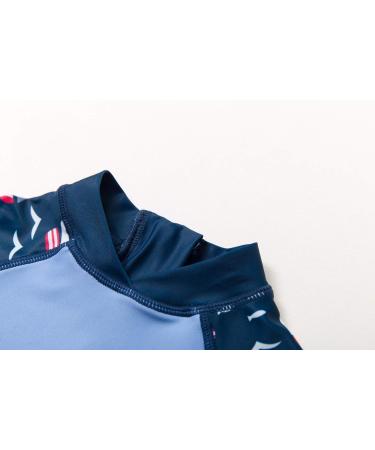 BONVERANO Baby Boys Swimsuit | Toddler Bathing Suit 2-3 Years | UPF 50+ Sun Protection | Long Sleeve One Piece Swimwear - Buy Online on SooperMarket.com