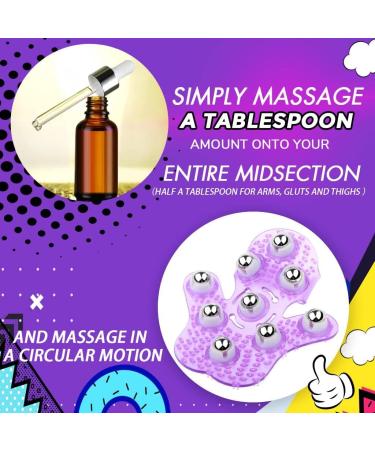 MagiDeal 4x Massage Gloves - Full Body Massager with 9 Rotating Balls for Ultimate Relaxation - Buy Online on SooperMarket.com