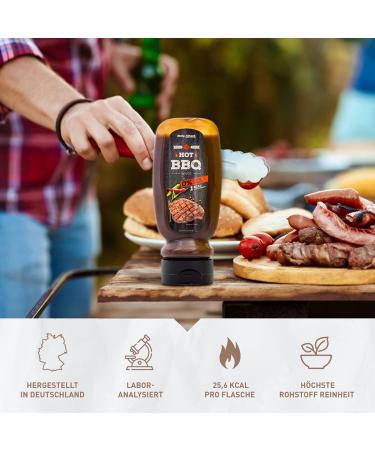 Body Attack BBQ Sauce - 0% Sugar & 0% Fat | Perfect for All Diets | 320ml (2 Pack) - International Shipping Available - Buy Online on SooperMarket.com