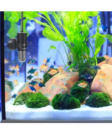 MiOYOOW Adjustable Aquarium Heater 10W/20W/30W with Digital Display for Small Turtle Tanks - Best Heater for Aquariums Under 8L - Buy Online on SooperMarket.com
