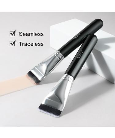 BEILI Foundation Brush Flat Makeup Brush for Foundation Ultra Fine Brush Blush Concealer Brush Ultra Fine Makeup Brush Liquid Powder Brush Applicator - Buy Online on SooperMarket.com