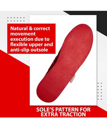 Northcore Weightlifting Shoes for Men & Women | Powerlifting & Bodybuilding Squat Shoes | Cross Lifting Footwear - EU Size 45 Red/White - Buy Online on SooperMarket.com