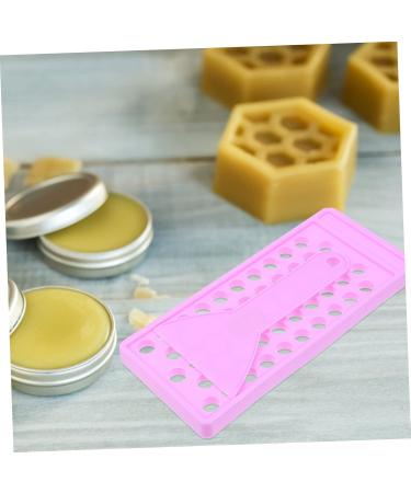 Buy 1 Set Lipstick Filling Mold - DIY Lipgloss Lip Tint Lip Balm Kits with 5 Purple Plastic Trays for Makeup | International Shipping Available - Buy Online on SooperMarket.com