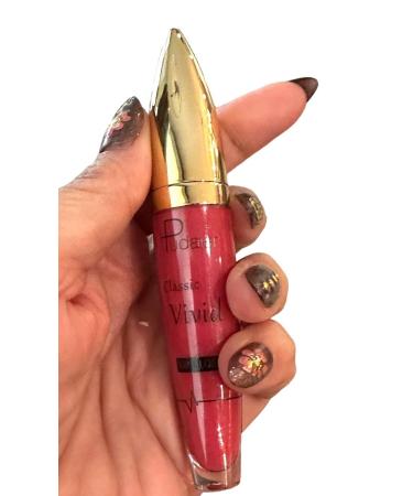 Diva Stuff Diamond Glitter Lip Gloss - Pink Shimmery Lip Gloss for Stunning Shine | International Shipping Available - Buy Online on SooperMarket.com
