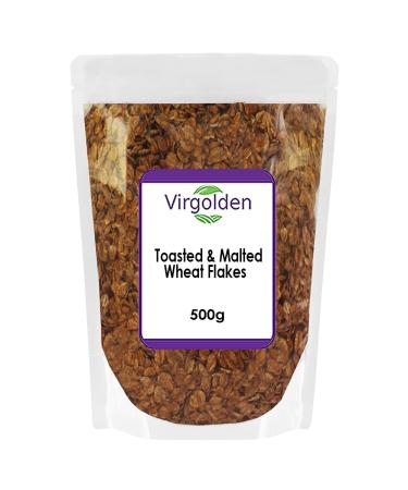 Toasted & Malted Wheat Flakes 500g by Virgolden