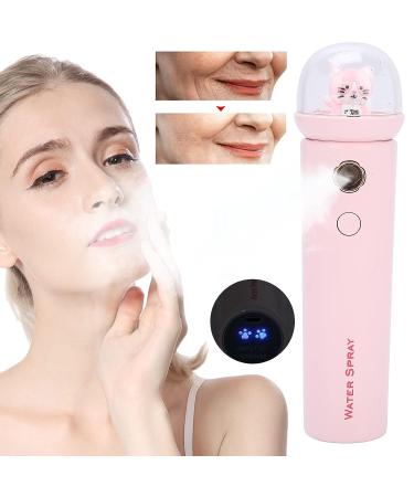 Cat Design Nano Facial Mister | Unclogs Pores, Removes Dirt & Acne | Warm Winter Moisturizing Face Steamer | Deep Cleaning & Humidifier for Home (Pink) - Buy Online on SooperMarket.com