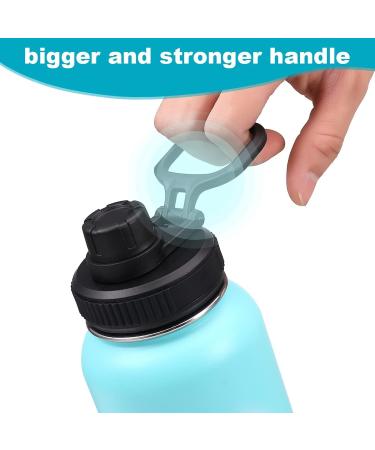 Hydro Flask Wide Mouth Spout Lid - Replacement Chug Lid with Big Handle - BPA-Free - Black - Buy Online on SooperMarket.com