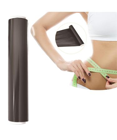 Slimming Plastic Wrap Healthy Transparent Fat Burner Slimming Patches for Shaping Abdomen Waist and Leg Black