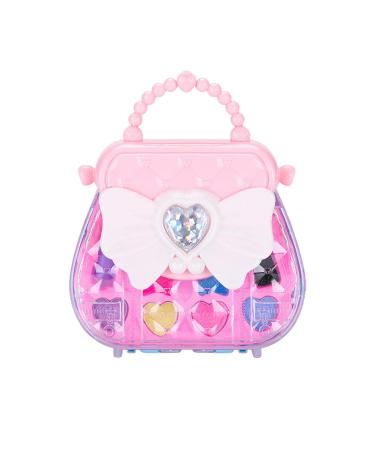 Bexdug make-up set for girls-safe and non-toxic make-up sets for little girls real cosmetics kits with make-up brushes nail polish eyeshadow lipstick