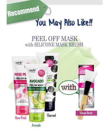 Epielle Avocado Peel Off Face Mask - Nourishing & Moisturizing with Avocado & Green Tea - Deep Pore Cleansing & Blackhead Remover - 6.0 fl oz (2 Pack) - Gift for Her - Buy Online on SooperMarket.com