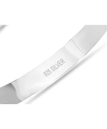 Classic Sterling Silver Baby Bangle - Ideal for Christening, Birthday, Baby Shower - Adjustable Expander Bracelet Gift - Buy Online on SooperMarket.com