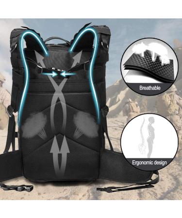 EMDMAK Military Tactical Backpack - Large Army 3 Day Assault Pack Molle Bag Rucksack in Black - Buy Online on SooperMarket.com