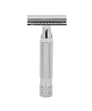 Manual Safety Clipper Handle Water Washable Zinc Alloy Safety Clipper Handle for Men Home Use