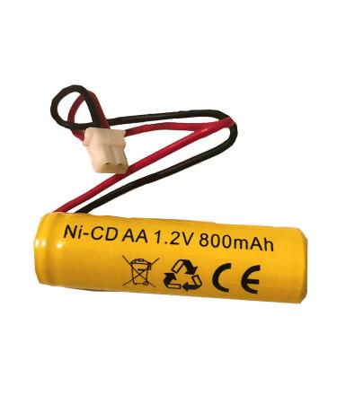 Ni-CD AA 800mAh 1.2v Exit Sign Emergency Light Battery Replacement 700mAh 1.2v AA NiCd Exit Light Battery 1.2v 1000mAh 900mAh