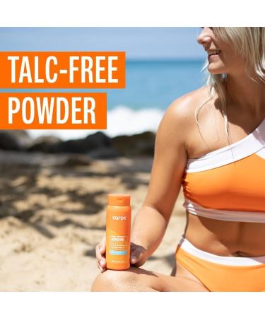 Carpe No-Sweat Groin Powder (for Women) - Designed for Maximum Sweat Absorption - Mess and Friction Free Stop Chafing - Talc Free Powder Women s Groin Powder (Pack of 2) 2.6 Ounce (Pack of 2) - Buy Online on SooperMarket.com