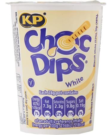 Chocolate Biscuit Stick & Choc Dip 28g x3 With Chocolate White Biscuit Stick & Choc Dip 28g x3 - Bundle Consisting of KP Dips x6 Pack - Buy Online on SooperMarket.com