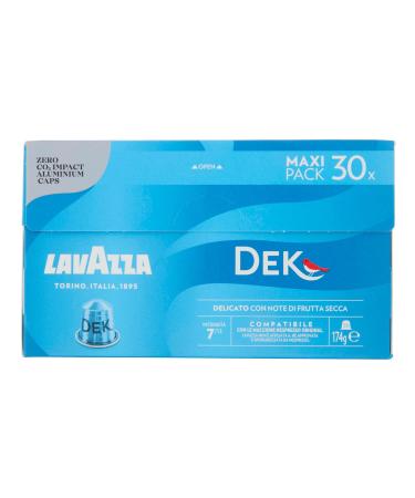 Nespresso Compatible Lavazza Dek 30 Decaffeinated Coffee Capsules (Maxi Pack) (1)
