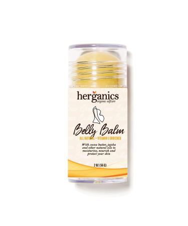 Stretch Mark Cream For Pregnancy and Belly Balm Oil Stick, Belly Oil For Pregnancy, Tummy Butter, Pregnancy Lotion 2 oz