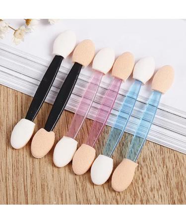 Dajidafu 10 Pieces Brush Double Sided Sponge Tipped Applying Eye Shadow Make Up DIY Salon Beginner Applicators Color Random - Buy Online on SooperMarket.com