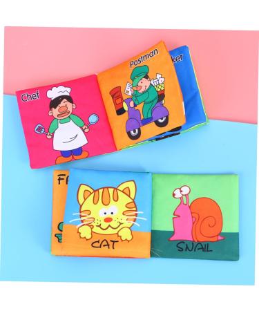 Buy iBasenice 12 Pcs Toy Cloth Book - Children's Animal Reading Material - Soft Safe & Engaging Baby Books - International Shipping Available! - Buy Online on SooperMarket.com