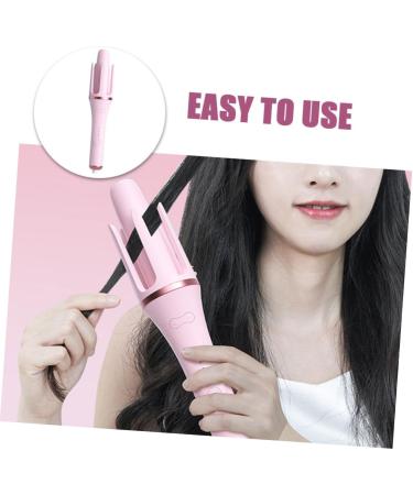 FOYTOKI Fully Automatic Hair Curling Iron Hair Rollers Hair Curler Nylon Pink - Buy Online on SooperMarket.com