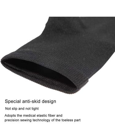 Buy Compression Socks for Men & Women - Zippered Calf & Knee Support Varicose Relief (Black L/XL) - Buy Online on SooperMarket.com