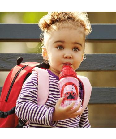 Skip Hop Zoo Ladybug Straw Bottle - 1 EA | Fun and Functional Kids Water Bottle - Buy Online on SooperMarket.com