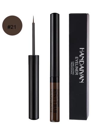 High-Pigmented Dark-Grey Liquid Eyeliner - Waterproof Matte Colored Eyeliner for Colorful Eye Makeup - Buy Online on SooperMarket.com