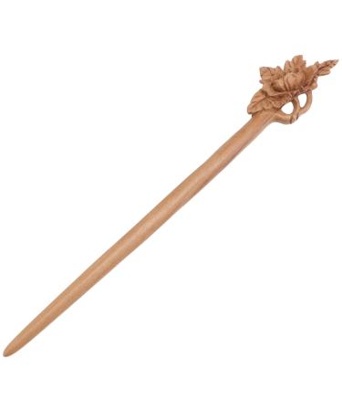 OSALADI Hair Chopsticks Chinese Hair Vintage Hair Japanese Hair Sticks Hair Sticks for Hair Accessories for Women Hair Sticks for Women Retro Hair Pin Dense Bamboo Miss Flower Hairpin