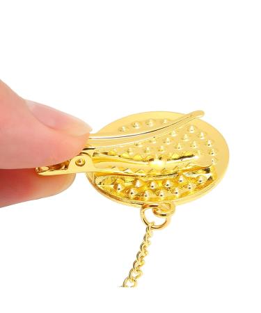 Golden Baby Pacifier - Soft Curved Design Safe Materials 26 Letters Clips for 6-18 Months - Buy Online on SooperMarket.com