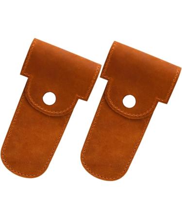 Angoily Leather Razor Case - 8 Stk Men's Razor Accessories & Protective Storage Bag - Buy Online on SooperMarket.com