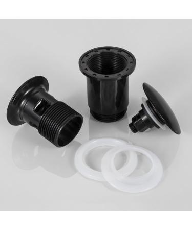 Upgraded Sink Drain Metal Resistant Sink Drain User Friendly Sink Drain With Overflows Simple Installation Simple Install Sink Drain Metal Drain Fitting Sink With Overflows Popup Valves Long - Buy Online on SooperMarket.com