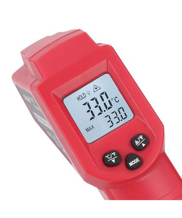 Infrared Thermometer - No Contact Temperature Meter with Backlit LCD for Food Processing - Buy Online on SooperMarket.com