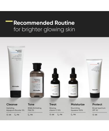 Buy Minimalist Squalane 100% Face Oil | Plant-Derived Moisturizer for Hydration Fine Lines & Elasticity | 1 Fl Oz - International Shipping Available - Buy Online on SooperMarket.com