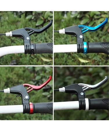 Lomodo 4-Piece Bicycle Brake Accessories: V-Brake Handlebar Aluminium Alloy Levers & Brake Wire for Mountain/Road/MTB Bike - Red - Buy Online on SooperMarket.com