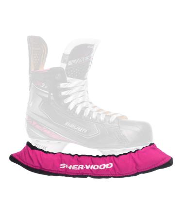 SHERWOOD - Junior Pro Ice Hockey Elastic Socks for Children Ice Hockey & Ice Skates 2 Pack Pink