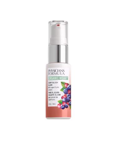 Physicians Formula Organic Wear Dewy Blush Elixir Gorgeous Peach 0.5 fl oz (15 ml)