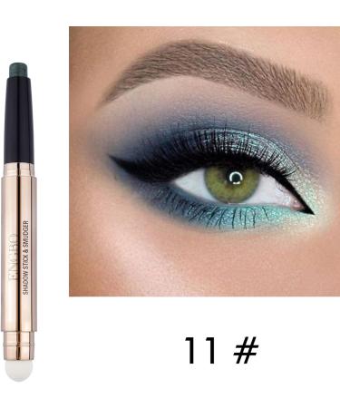 3 Pcs Eyeshadow Stick Set Reddhoon Shimmer Eye Brightener Stick Rotatable C-ream Eye Shadow Pencil Crayon Double Ended Eyeshadow Pencil with Soft Brush for Eye Makeup Set D - Buy Online on SooperMarket.com