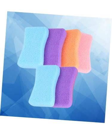 FRCOLOR Pumice Stone Foot Scrub Natural Sponge Rubber Practical Skin Remover Natural Sponges Foot Scraper Sponges for Cleaning Foot Sponge Washer Foot File Scrub Feet Man Pack of 6 - Buy Online on SooperMarket.com