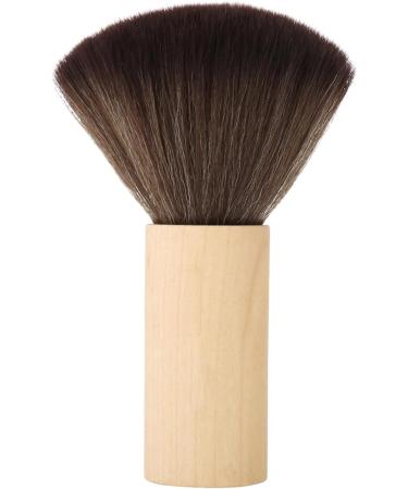 Demeras Barber Neck Duster Tool 15x6x4 Barber Cleaning Wood Handle Hair Sweep Brush Hairdressing Neck Face Duster Tool - Buy Online on SooperMarket.com