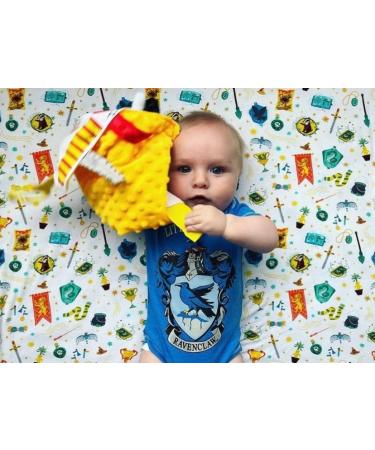 10x10 Wizard Muggle Baby Lovey Gryffen Lion Tag Toy for Babies | House Colors | Learn Wizardry | Soft & Safe Baby Gift | BPA Free - Buy Online on SooperMarket.com