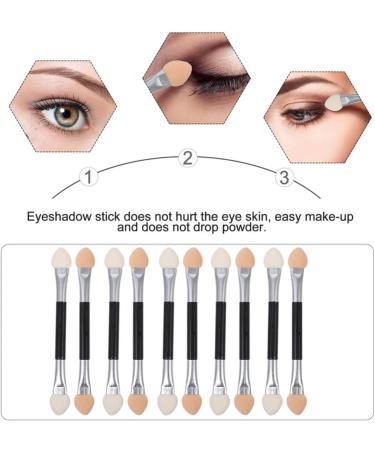 KALLORY Silicone Makeup Sponge Girl Makeup Set Eyeshadow Applicator Double Sided Eyeshadow Sponge Eye Makeup Sponge (30pcs) Teen Girl Makeup Set Makeup Mascara - Buy Online on SooperMarket.com